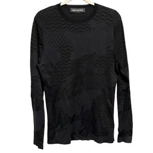Neil Barrett Crew Neck Mens Sweater Slim Fit Regular Length Size Medium